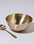 Kansa Bowl Large | 2 pieces | Large Bowl & Spoon