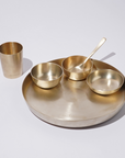 Kansa Thali Set | 6 pieces | Ayurvedic Dinner Set